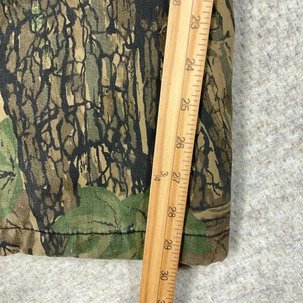 Vintage Realtree Trebark Camo Coveralls Bibs Men Large Hunting Outdoors USA‎ 90s